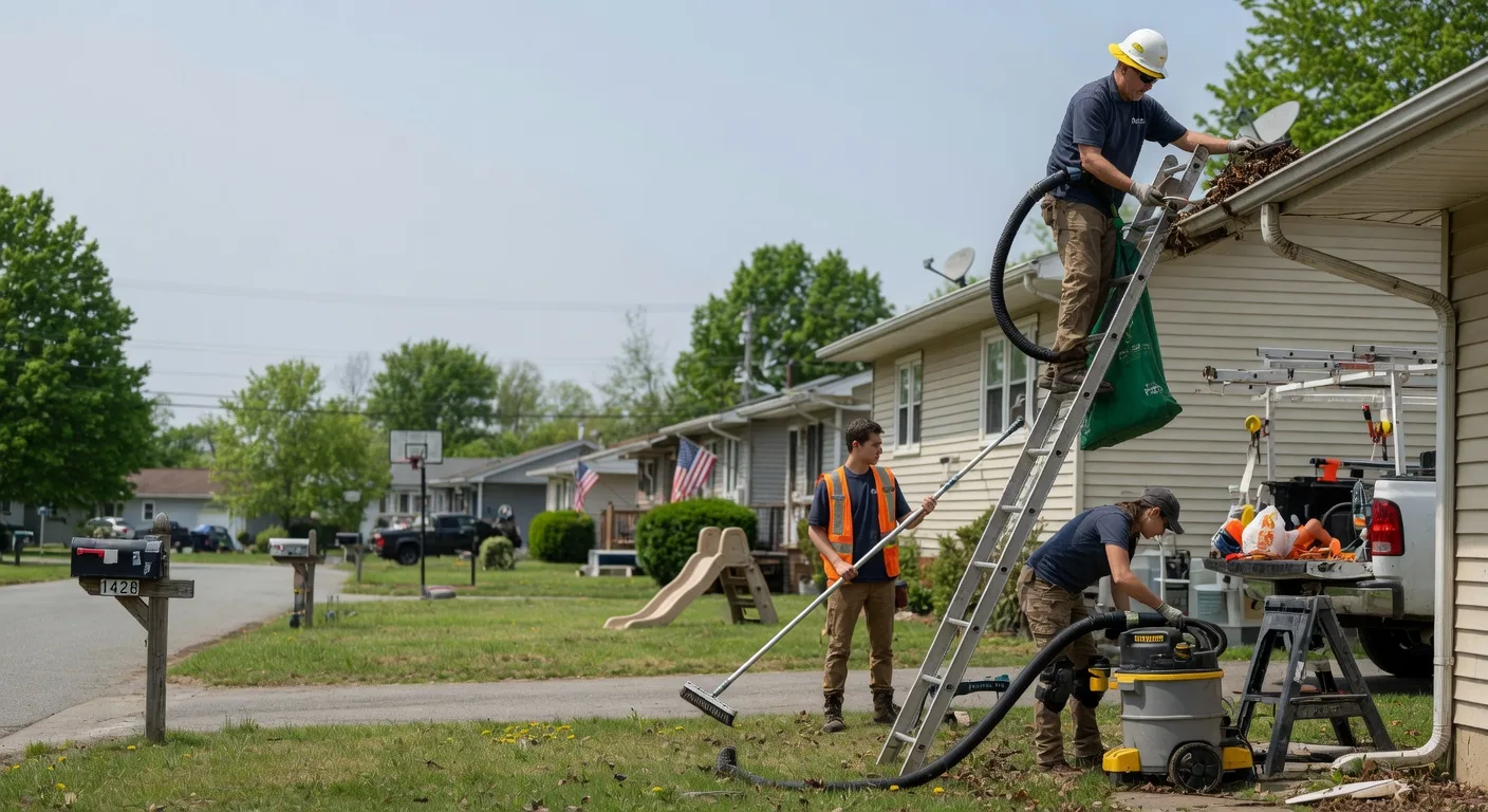 Gutter Installation in Fort Recovery, OH near me